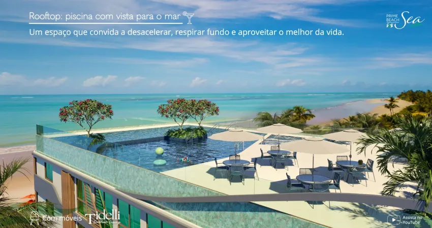 Studio beira mar em tamandaré /carneiros- 01 quarto/ investimento