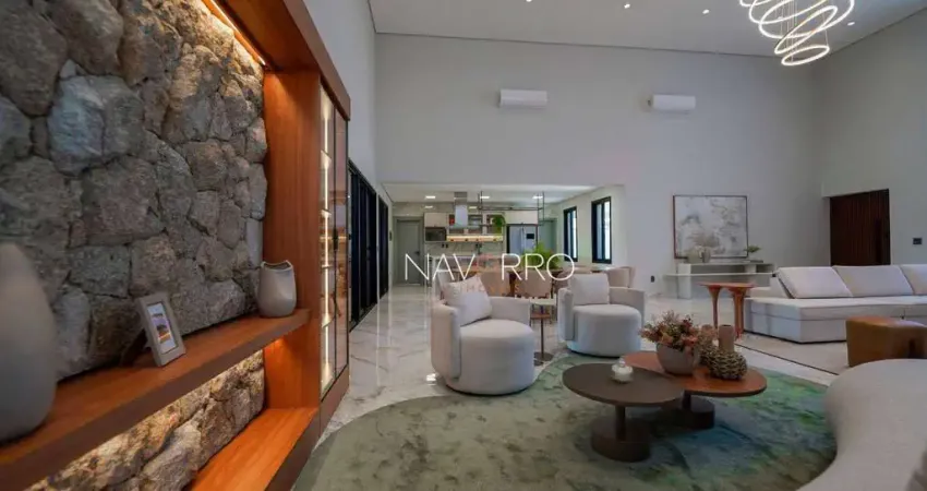 Casa mobiliada com 4 suítes à venda, 456 m² por r$ 5.290.000 - jardim residencial saint patrick - sorocaba/sp