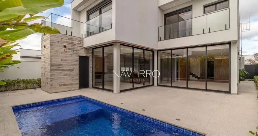 Sobrado com 4 suítes à venda, 360 m² por r$ 3.750.000 - alphaville nova esplanada - votorantim/sp