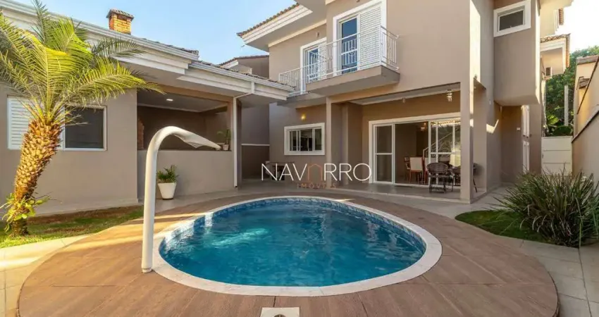 Sobrado com 3 suítes à venda, 318 m² por r$ 1.790.000 - tivoli park - sorocaba/sp