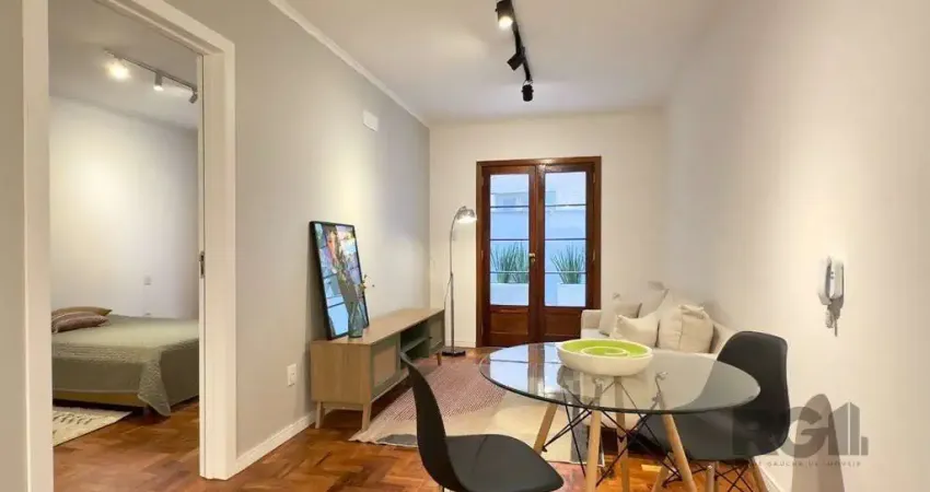 Garden completamente reformado e com mobília no centro histórico