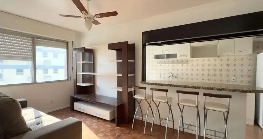 Apartamento 1 dormitório mobiliado com vaga de garagem no centro histórico