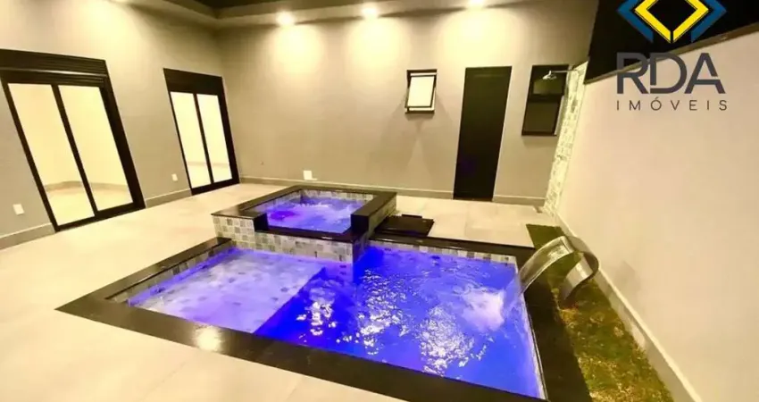 Ótima casa á venda com 3 suítes e piscina em condominio fechado