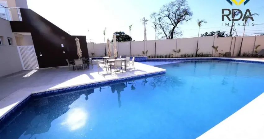 Aqui você conta com apartamentos de 2 dormitórios, 2 vagas por apartamento, segurança 24h e um lazer incrível e completo com mais de 10 itens