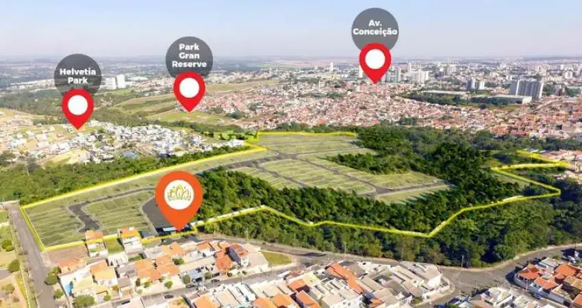 Venha conhecer o lançamento jardim park vista real, um condomínio fechado, no coração da cidade, com lotes a partir de 200m², área de lazer completa
