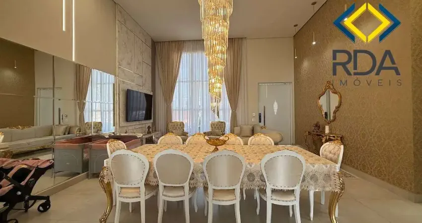 Casa em condomínio com arae de lazer. com 3 suítes e 204m² no loteamento park gran reserve, indaiatuba-sp