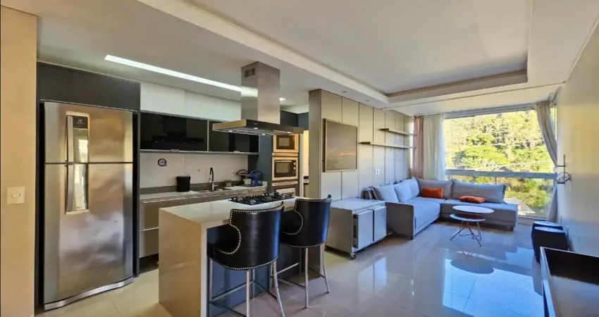 Apartamento mobiliado e decorado de 3 dormitórios,com 2 vagas de garagem e hobby-box - córrego grande - florianópolis