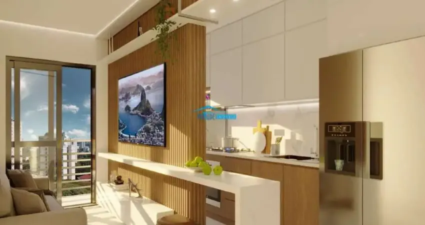 Apartamento (apartamento padrão) para venda, 2 dorm(s), 1 vaga(s), 40 m²