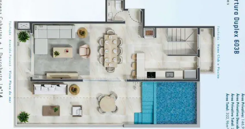 Apartamento com 3 quartos à venda na Rua Ponta Grossa, Matinhos - PR, Brasil, Caiobá, Matinhos