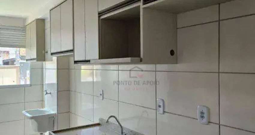 Apartamento com 2 dormitórios à venda, 59 m² por r$ 290.000 - parque do mirante - uberaba/mg