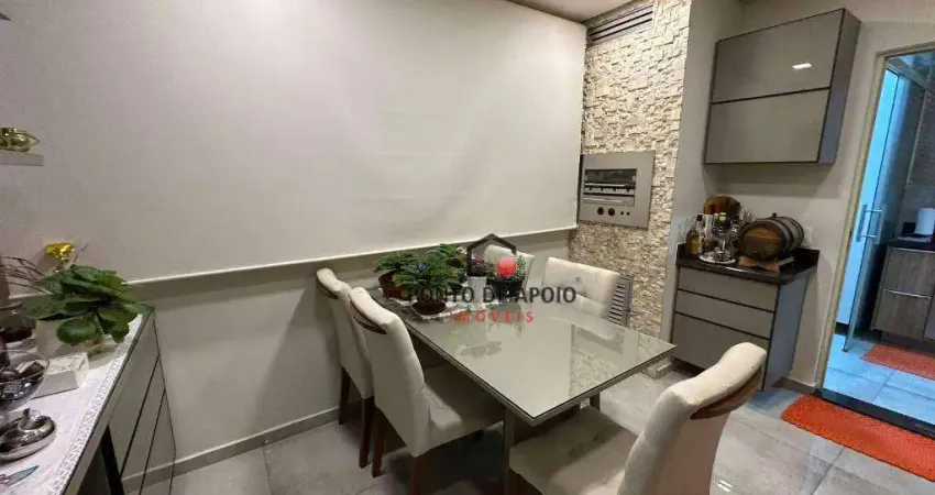 Apartamento com fino acabamento, contendo 2 dormitórios à venda, 96 m² por r$ 580.000 - mercês - uberaba/mg