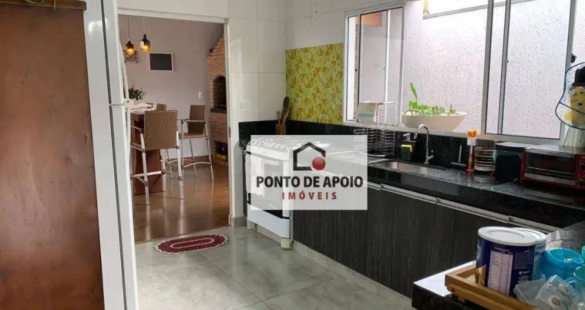 Casa com 2 dormitórios à venda, 160 m² por r$ 580.000,00 - beija-flor - uberaba/mg