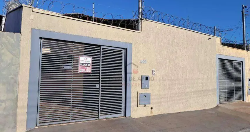 Casa com 2 quartos para alugar na Rua Joaquim Honório da Silva, Pacaembu II, Uberaba