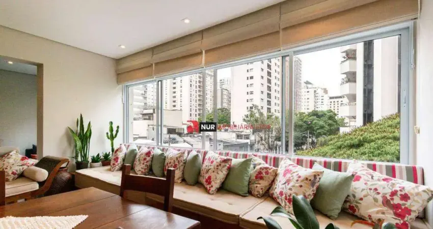 Apartamento, 138 m² - venda por r$ 2.000.000,00 ou aluguel por r$ 14.810,75/mês - cerqueira césar - são paulo/sp
