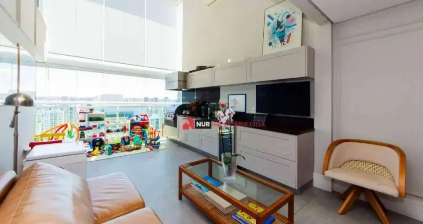 Apartamento com 3 dormitórios à venda, 173 m² por r$ 3.440.000,00 - brooklin paulista - são paulo/sp