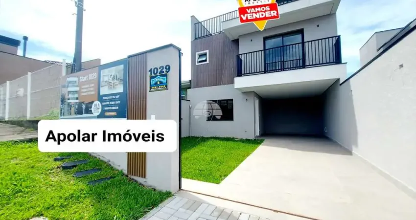 Casa em condomínio fechado com 3 quartos à venda na Rua Marco Polo, 1029, Bairro Alto, Curitiba