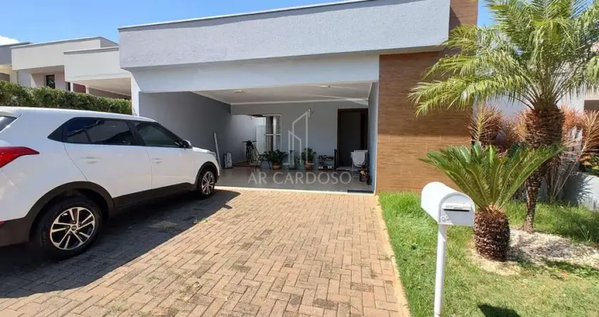 Casa no condomínio veredas do campo, araraquara, 3 dormitórios, suíte, piscina