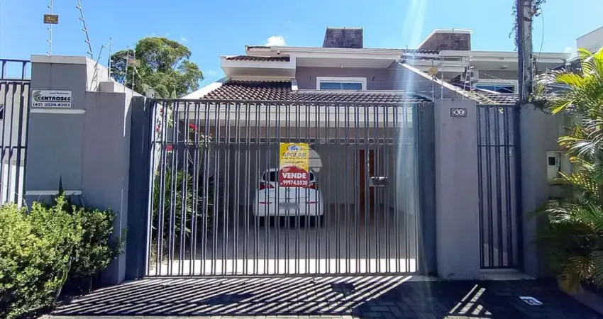 Casa em condomínio fechado com 3 quartos à venda na Rua Doutor Penteado de Almeida, 62, Centro, Ponta Grossa