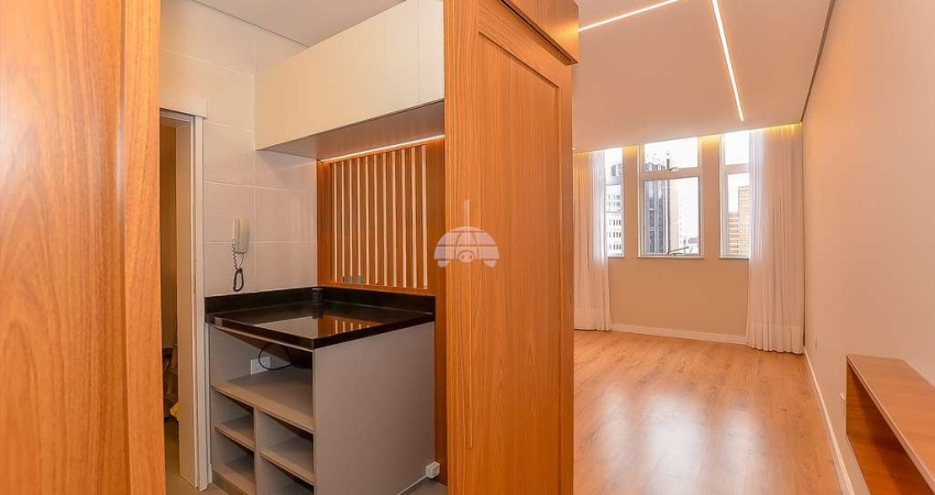Apartamento com 1 quarto à venda na Praça Zacarias, 46, Centro, Curitiba