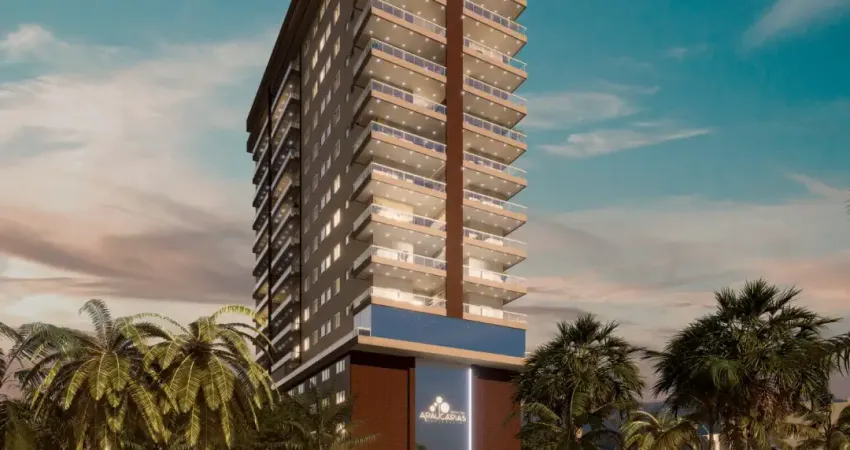 Lindo lançamento em praia grande, jardim real, frente mar, todos apartamentos com vista livre para o mar, sacada gourmet
