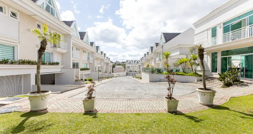 Sobrado alto padrão à venda no condomínio barigui hills – santo inácio, curitiba