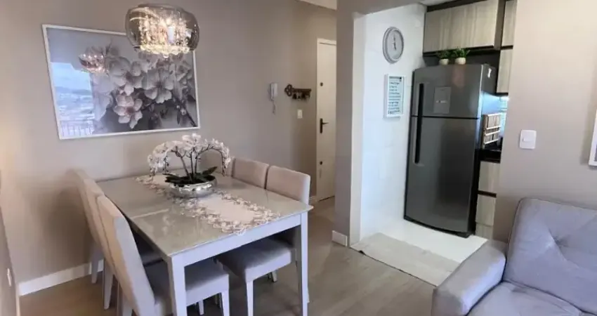 Residencial roma - apartamento 2 quartos com elevador e 1 vaga – 62m² totais semi-mobiliado – pinhais/pr – r$319.900,00