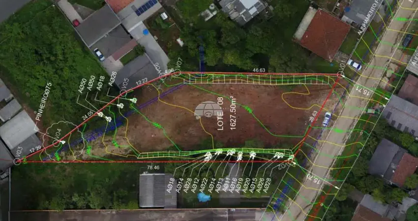 Terreno à venda na Rua Alexandre Guebur, 125, São Gabriel, Colombo