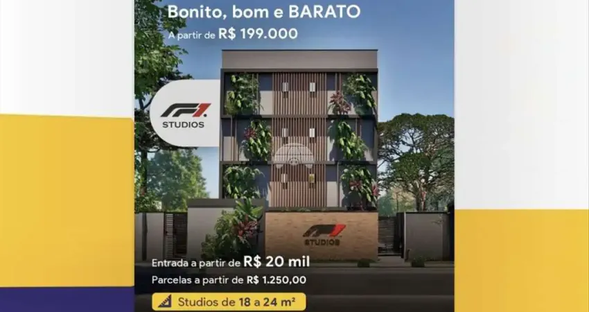 Kitnet / Stúdio à venda na Rua Frederico Maurer, 1876, Hauer, Curitiba