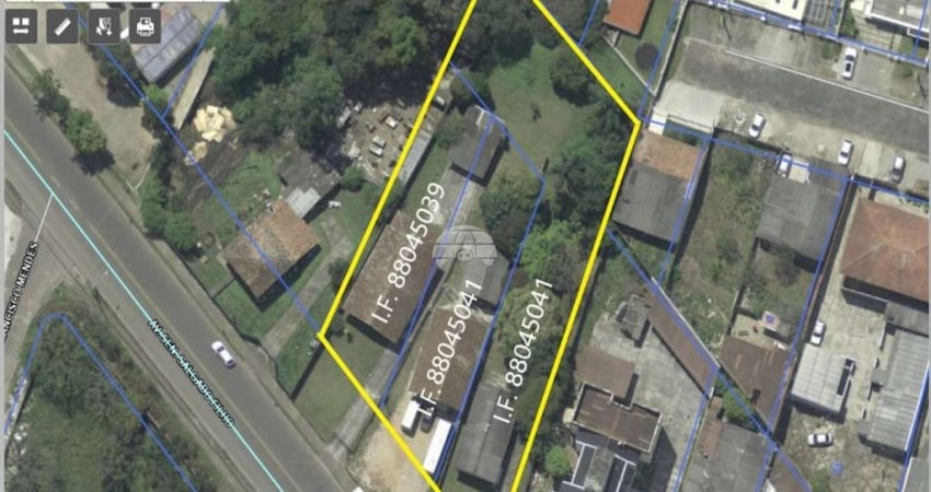 Terreno à venda na Avenida Senador Salgado Filho, 5921, Uberaba, Curitiba