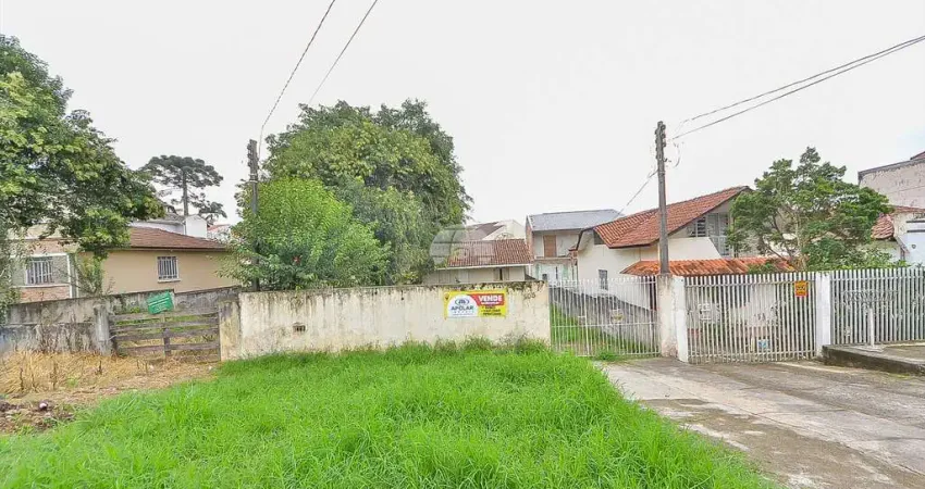 Terreno à venda na Rua São Thiago, 205, Cajuru, Curitiba