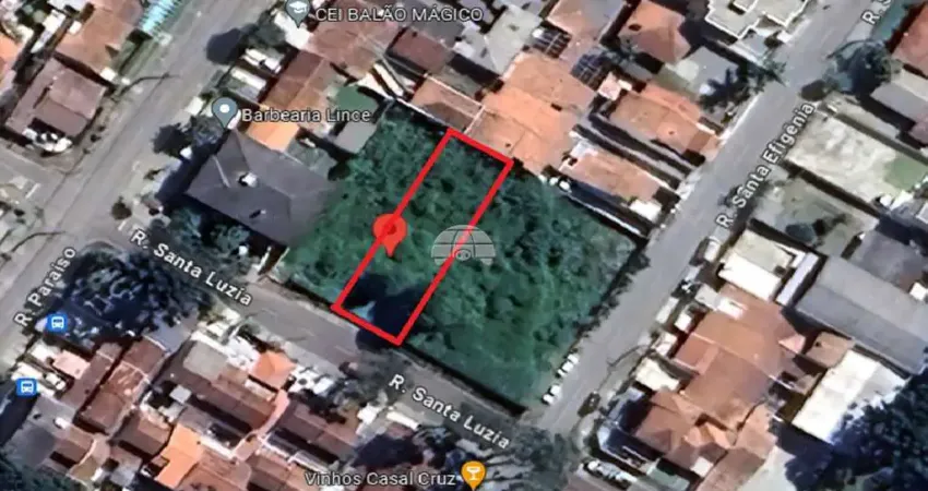 Terreno à venda na Rua Santa Luzia, 435, Roseira, São José dos Pinhais