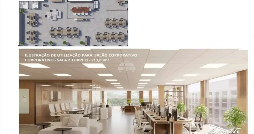 Sala comercial à venda na Rua Clara Vendramin, 405, Mossunguê, Curitiba