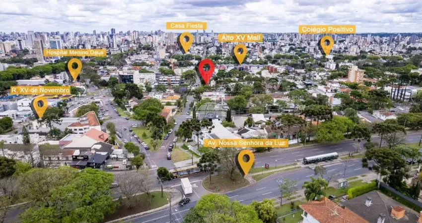 Terreno à venda na Rua Presidente Rodrigo Otávio, 583/599, Alto da Rua XV, Curitiba