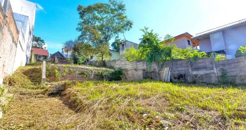 Terreno à venda na Rua Walfrido Ferreira de Andrade, 77, Cascatinha, Curitiba