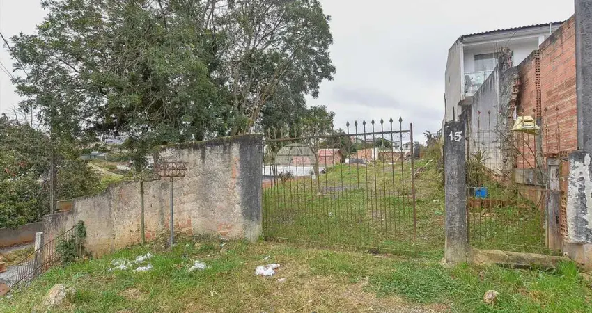 Terreno à venda na Rua Joaquim Martins Pereira, 15, Vila Torres I, Campo Largo
