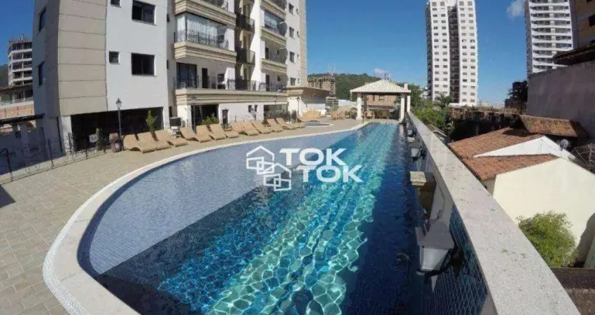 Apartamento com 2 dormitórios para alugar, 71 m² por r$ 4.800,00/ano - fazenda - itajaí/sc
