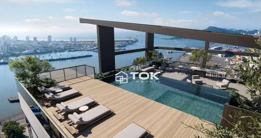 Apartamento com 1 dormitório à venda, 46 m² por r$ 735.000,00 - centro - itajaí/sc