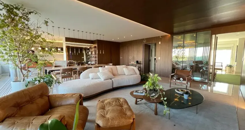 Apartamento no reserva parque areião, vista definitiva do parque.