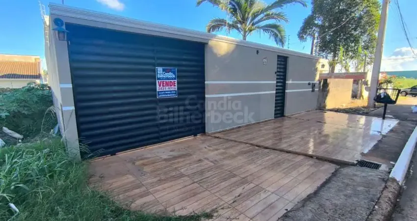 Casa para venda em ponta porã, residencial ponta porã 1, 3 dormitórios, 1 suíte, 2 banheiros, 2 vagas