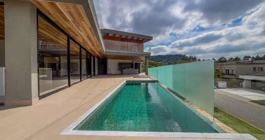 Casa à venda e para alugar em santana de parnaíba, tamboré, com 5 suítes, com 597 m², tamboré onze