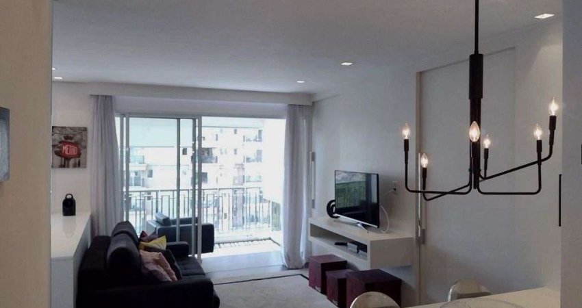 Apartamento com 1 dormitório para alugar, 50 m² por R$ 6.830,58/mês - Alphaville Conde II - Barueri/SP