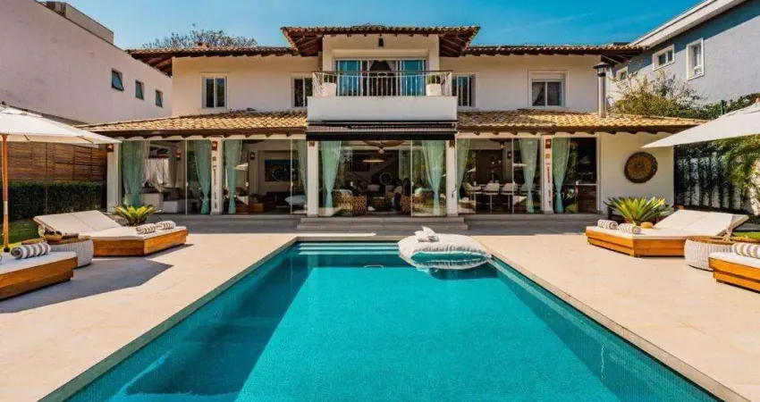 Casa à venda em barueri, alphaville, com 4 suítes, com 580 m², residencial alpha conde 2