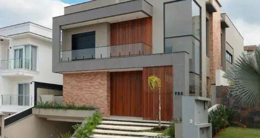 Casa à venda em santana de parnaíba, alphaville, com 4 suítes, com 480 m², gêneses i