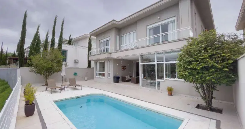 Casa à venda em santana de parnaíba, alphaville, com 4 suítes, com 427 m², gênesis 1