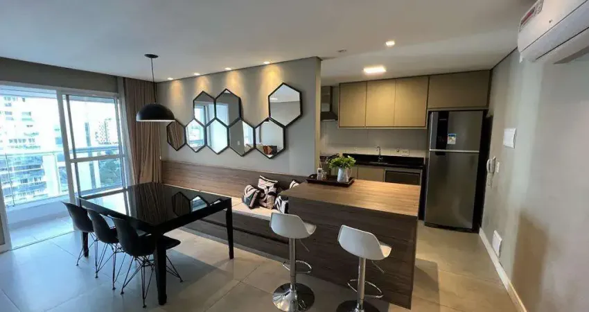 Apartamento à venda em barueri, alphaville, com 1 suíte, com 67 m², glass alphaville