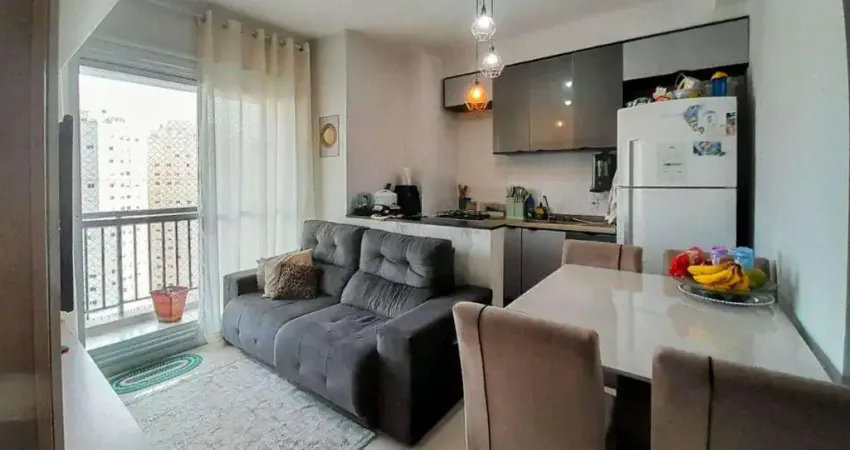 Apartamento à venda em barueri, jardim tupanci, com 2 quartos, com 46 m²