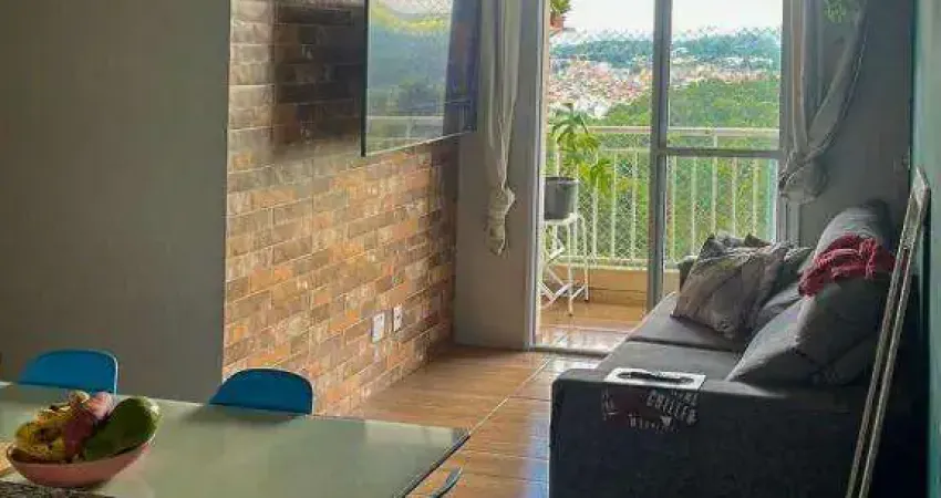 Apartamento à venda em cotia, bairro da graça, com 3 quartos, com 55 m², condomínio lemont ii