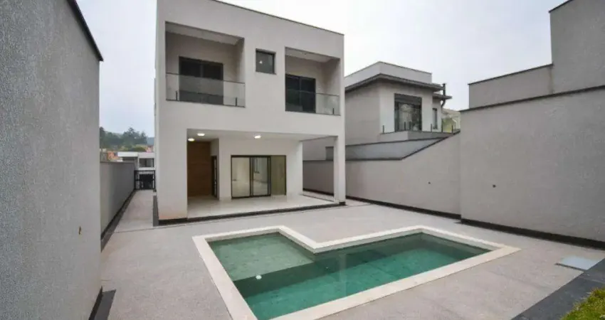 Casa à venda em santana de parnaíba, alphaville, com 4 suítes, com 316 m², new ville