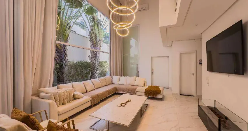 Casa à venda em santana de parnaíba, alphaville, com 5 suítes, com 330 m², gênesis 1