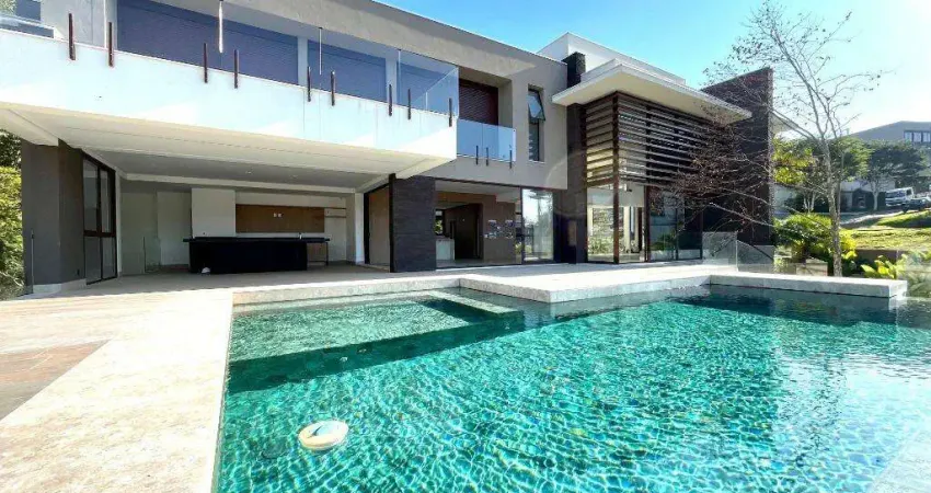 Casa à venda em santana de parnaíba, tamboré, com 4 suítes, com 1010 m², tamboré onze